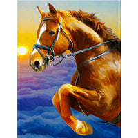 5D Diamond Painting horse Paint with Diamonds Art Crystal Craft Decor AH1919