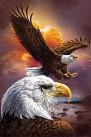 5D Diamond Painting eagle Paint with Diamonds Art Crystal Craft Decor AH2280
