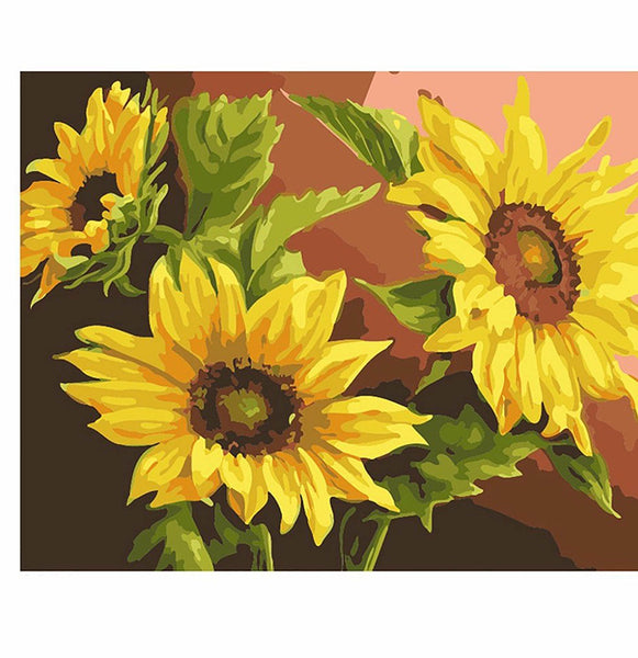 5D Diamond Painting sunflower Paint with Diamonds Art Crystal Craft Decor AH2256