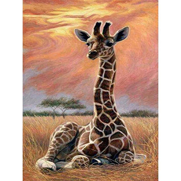 5D Diamond Painting giraffe Paint with Diamonds Art Crystal Craft Decor AH12134