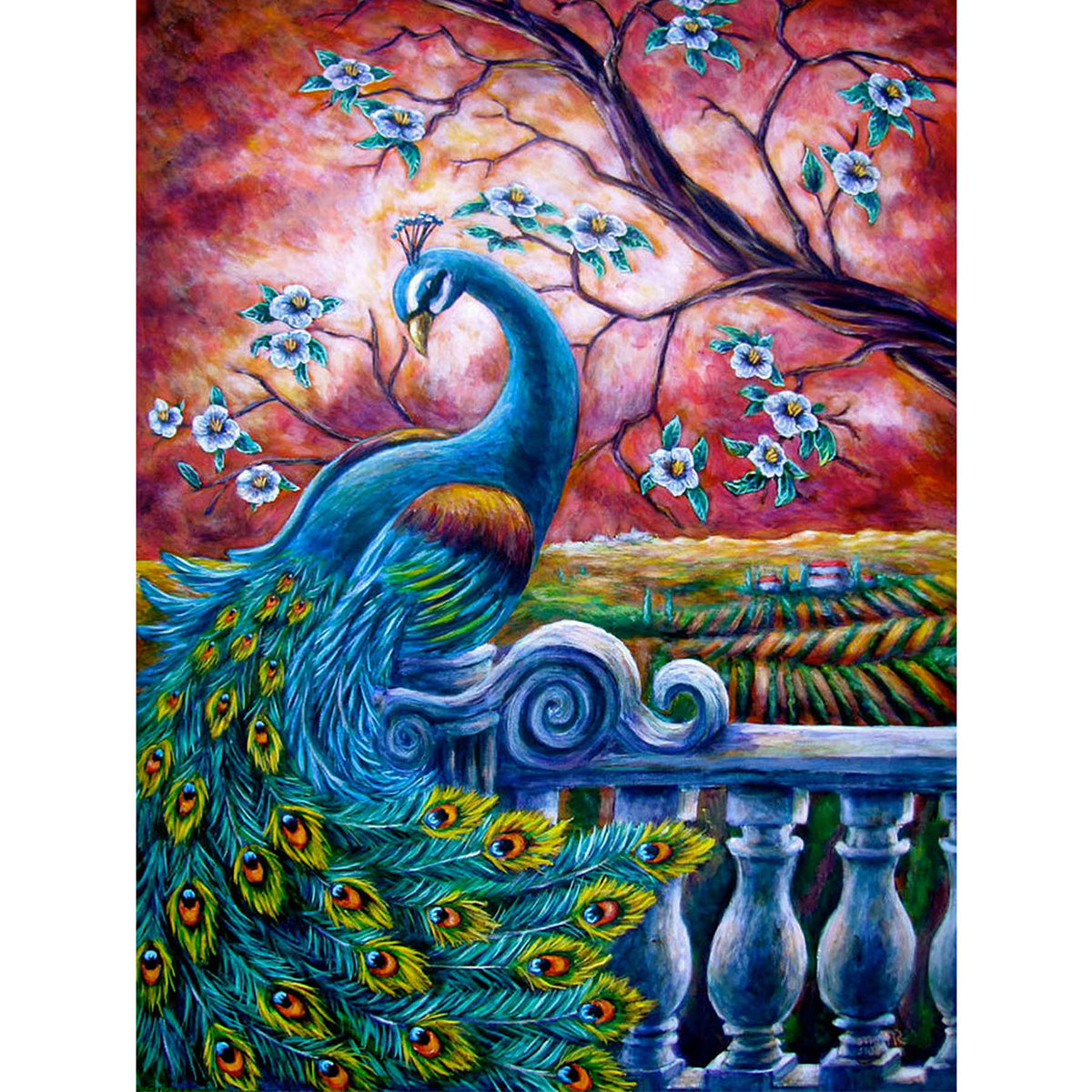 peacock AH1830 5D Diamond Painting -  – Five Diamond  Painting