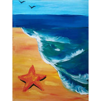 5D Diamond Painting seaside scenery beach Paint with Diamonds Art Crystal Craft Decor AH1576