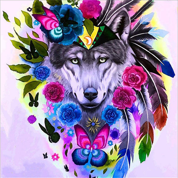Prairie wolf Diamond Painting – Fiyo Diamond Painting