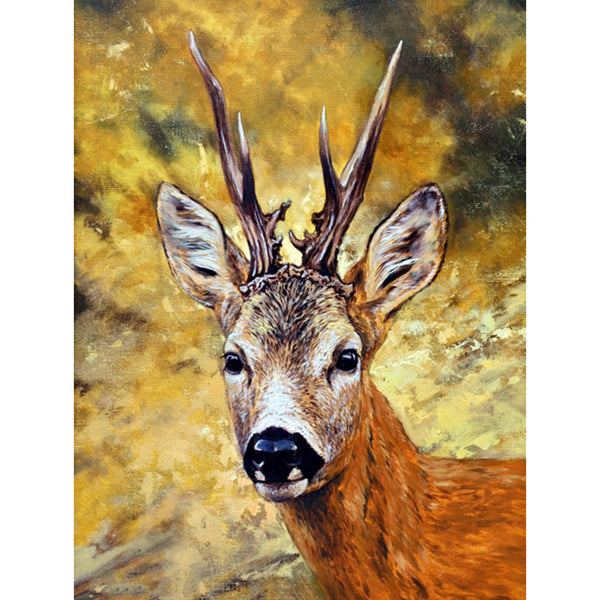 Deer Fawn Animal - 5D Diamond Painting 