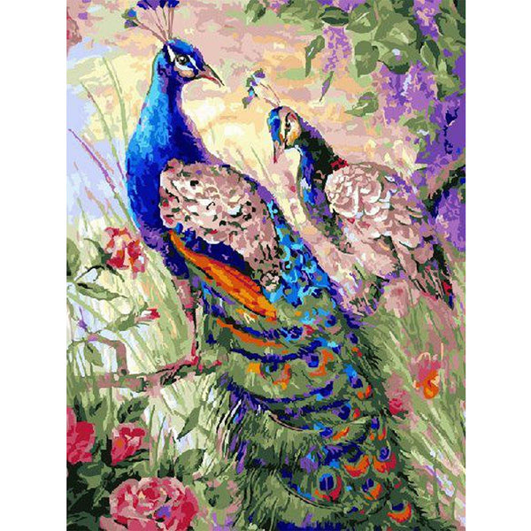 5D Diamond Painting peacock Paint with Diamonds Art Crystal Craft Decor AH1811