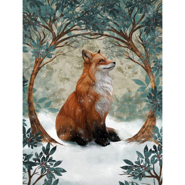 The Fox Tree 5D Diamond Painting -  – Five