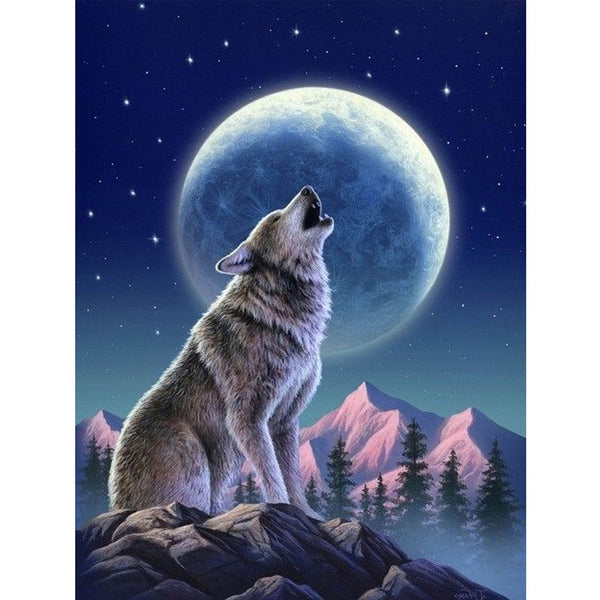 5D Diamond Painting wolf Paint with Diamonds Art Crystal Craft Decor AH1769