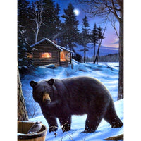 5D Diamond Painting animal polar bear Paint with Diamonds Art Crystal Craft Decor AH2237