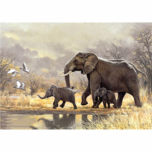 5D Diamond Painting elephant Paint with Diamonds Art Crystal Craft Decor AH1358