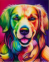 Colour Dog 5D Diamond Painting -  – Five