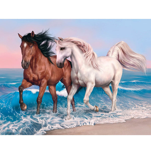 5D Diamond Painting horse Paint with Diamonds Art Crystal Craft Decor AH1916
